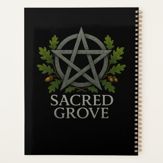 Plus d'entre nous Wicca Spiral Planner (Dos)