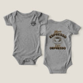 Plus d'Espresso Moins de Dépression – Design de Ci (Design Recto & Verso)