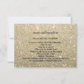 Plus d'informations Carte Mariage - Gold Glit Fab (Devant)