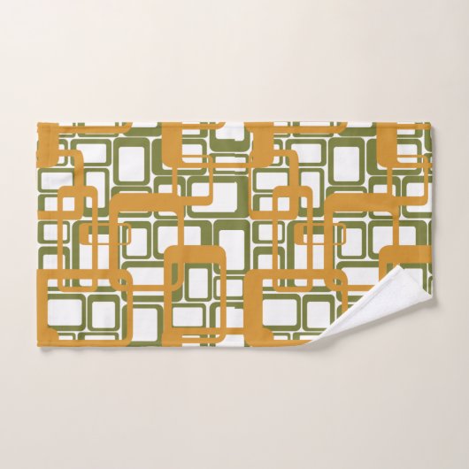 Plus D'Ouverture Des Rectangles Modernes Du Milieu (Serviette à main)