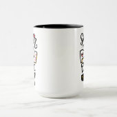 Plus doux que Pan Dulce, 15 oz de café Mug (Centre)