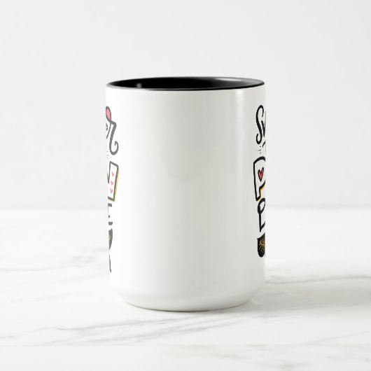Plus doux que Pan Dulce, 15 oz de café Mug (Centre)