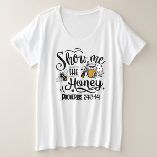 Plus-formaat Basic T-Shirt