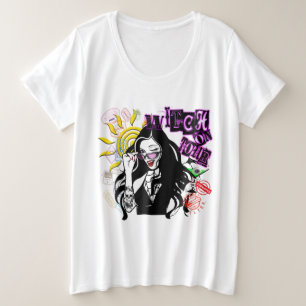 Plus formaat heks grote maat t-shirt