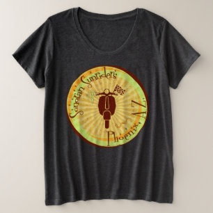 Plus formaat voor vrouwen T-shirt