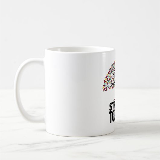 plus fort ensemble imprime la tasse de café (Gauche)