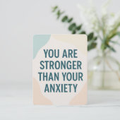 Plus fort que l'anxiété – Carte motivationnelle (Debout devant)