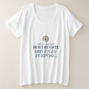 Plus Forte Que Excusez Plus Taille T-shirt