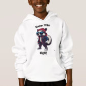 Plus frais que la nuit ! Design de sweat à capuche (Devant)