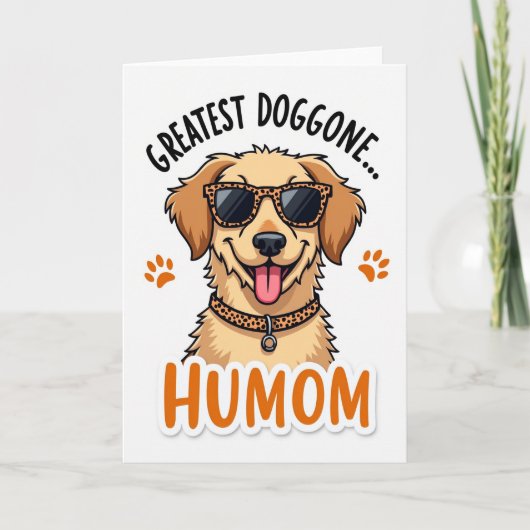Plus Grand Chien Incroyable Carte (Devant)