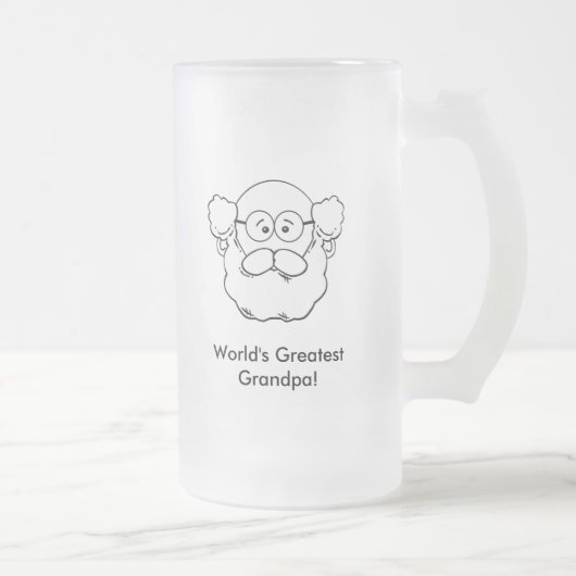 Plus Grand Père Mug Glacé (Droit)