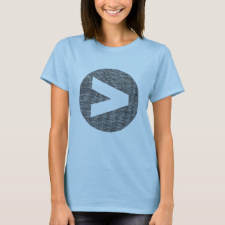 Plus grand que le T-shirt adapté par logo