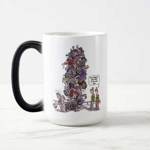 Plus grand Sore Loser morphing tasse de café