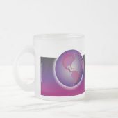 Plus grande tante Mauve Gift Mug du monde (Gauche)