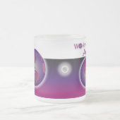 Plus grande tante Mauve Gift Mug du monde (Centre)