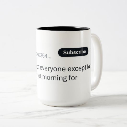 plus grande tasse de greg (Devant droit)