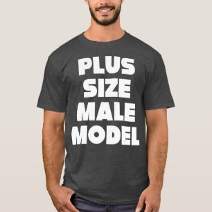 Plus Grootmannetmodel Funny Fat Guy of Dad Bod T-shirt