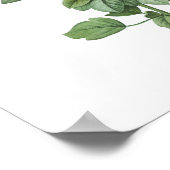 PLUS HAUTE QUALITÉ Impression botanique de Redutea (Coin)