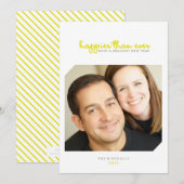 Plus heureux que jamais | Brilliant Carte photo du (Devant / Derrière)