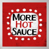 Plus Hot Sauce Poster Wall Art (Devant)