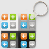 Plus Icons-Sleutelhanger Sleutelhanger (Achterkant)