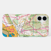 Plus iPhone 16 coque - Carte d'orientation (Verso Horizontal)