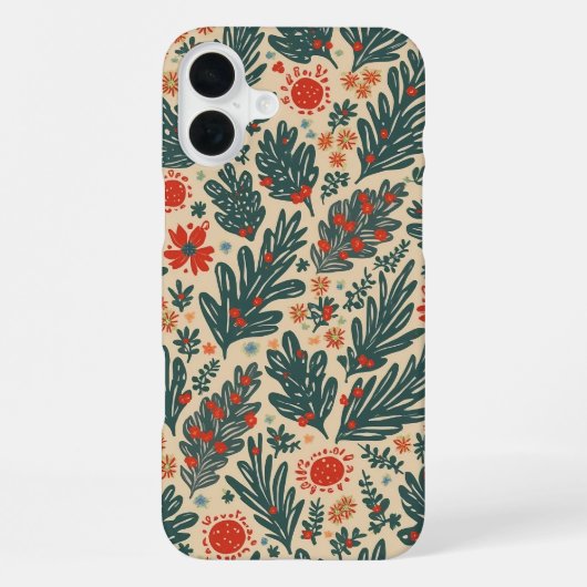 Plus Iphone motif de Noël 16 coque (Verso)