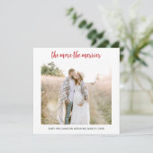 Plus La Carte De Faire-part De Grossesse Merrier (Debout devant)