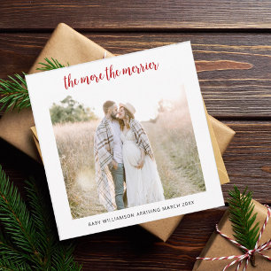 Plus La Carte De Faire-part De Grossesse Merrier