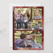 Plus la carte de Noël Merrier est grande (Dos)