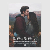 Plus la carte magnétique Merrier Pregnancy Holiday (Devant)