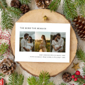 Plus la Faire-part de bébé de Noël est joyeuse