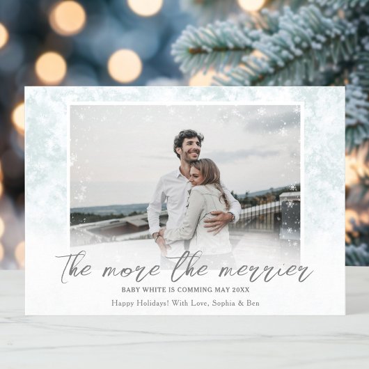 Plus la Faire-part de grossesse est joyeuse