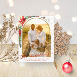 Plus La Faire-part De Grossesse Est Merrier<br><div class="desc">Lovely arched-themed photo Christmas card. Easy to personalize with your details. Please est utilisée sur touch with me via chat if ou have questions about the artwork or need customization. PLEASE NOTE: For assistance on orders,  shipping,  product information,  etc.,  contact Zazzle Customer Care directly https://help.zazzle.com/hc/en-us/articles/221463567-How-Do-I-Contact-Zazzle-Customer-Support-.</div>