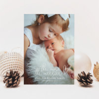 Plus la Faire-part de naissance de Noël est joyeus
