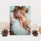 Plus la Faire-part de naissance de Noël est joyeus