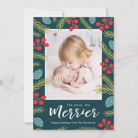 Plus La Faire-part de naissance De Pins De Merrier (Devant)