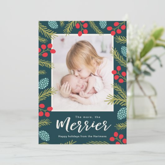 Plus La Faire-part de naissance De Pins De Merrier (Debout devant)