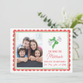 Plus la nouvelle carte de Noël pour bébé Merrier (Debout devant)