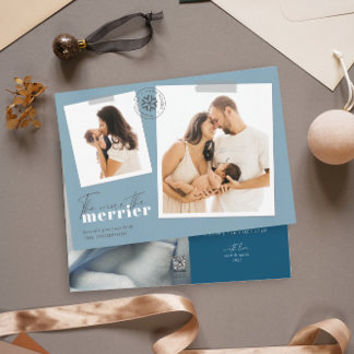 Plus la photo de la Faire-part de naissance Bleue