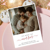 Plus Le Faire-part Photo De Grossesse Merrier