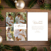 Plus le Faire-part photo Gold Baby est merrier