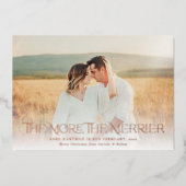 Plus Le Merrier annonce la grossesse Photo (Recto)