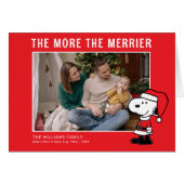 Plus Le Merrier Est Merrier | Snoopy Noël Nouveau  (Devant horizontal)