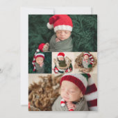 Plus Le Merrier | Faire-part de naissance de Noël (Dos)