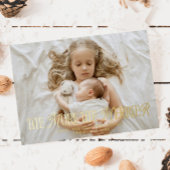 Plus Le Merrier Holiday Baby Faire-part