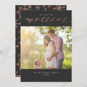 Plus Les Cartes Photo De Noël Des Plus Merrier (Devant / Derrière)