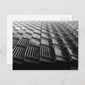 Plus Londres carte postale Abstraite (Devant / Derrière)