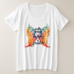 Plus maat -T-shirt Grote Maat T-shirt