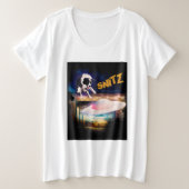 plus maat tshirt met Snitz (Design voorkant)
